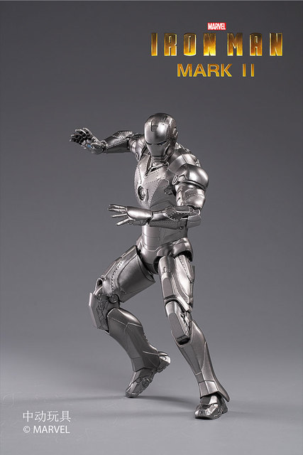 Figurka Iron Man Mark 2 Avengers Disney Marvel, 18cm, pudełko, Tony Stark, zabawka akcji legendy - Wianko - 20