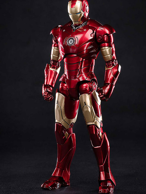 Figurka Iron Man Mark 2 Avengers Disney Marvel, 18cm, pudełko, Tony Stark, zabawka akcji legendy - Wianko - 14