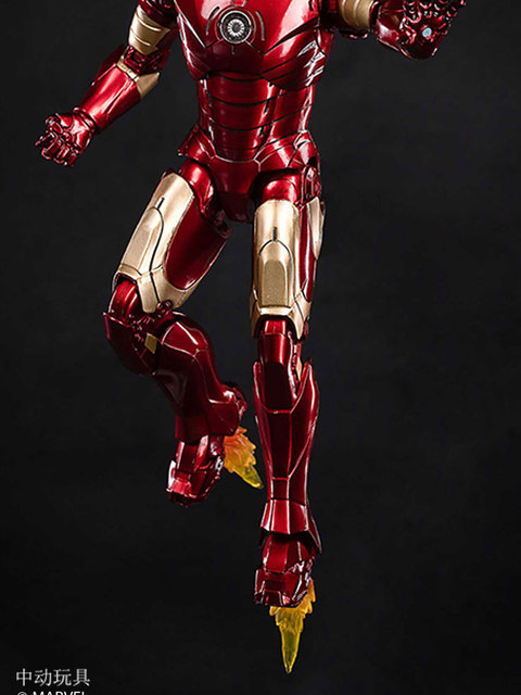 Figurka Iron Man Mark 2 Avengers Disney Marvel, 18cm, pudełko, Tony Stark, zabawka akcji legendy - Wianko - 12