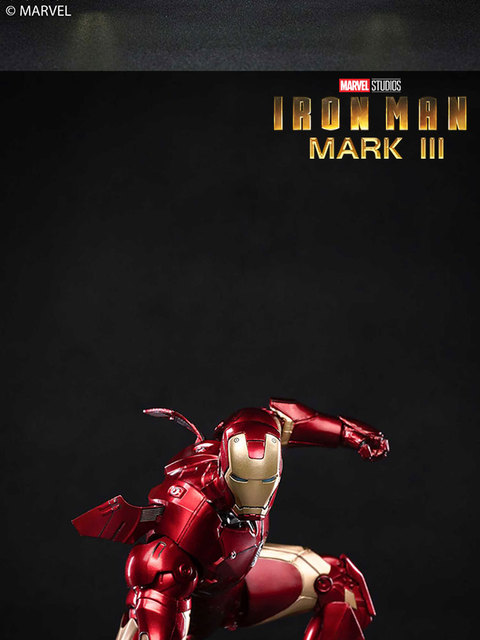 Figurka Iron Man Mark 2 Avengers Disney Marvel, 18cm, pudełko, Tony Stark, zabawka akcji legendy - Wianko - 4