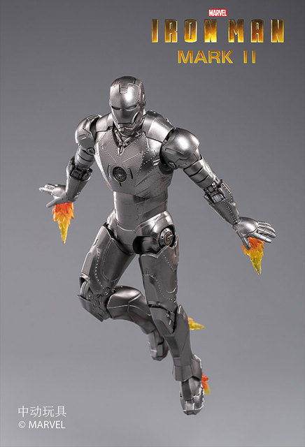 Figurka Iron Man Mark 2 Avengers Disney Marvel, 18cm, pudełko, Tony Stark, zabawka akcji legendy - Wianko - 19