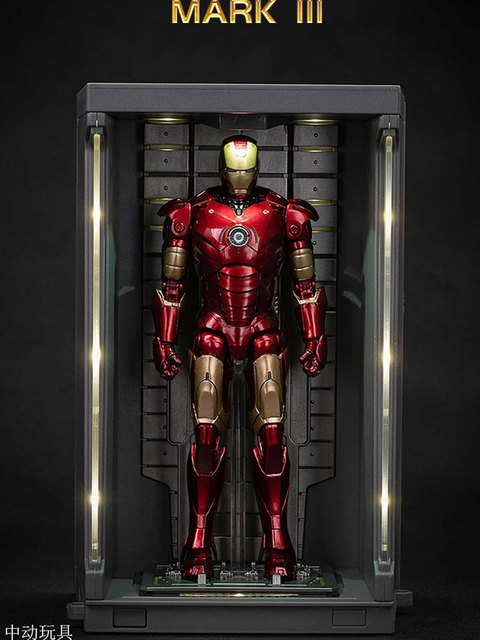 Figurka Iron Man Mark 2 Avengers Disney Marvel, 18cm, pudełko, Tony Stark, zabawka akcji legendy - Wianko - 3
