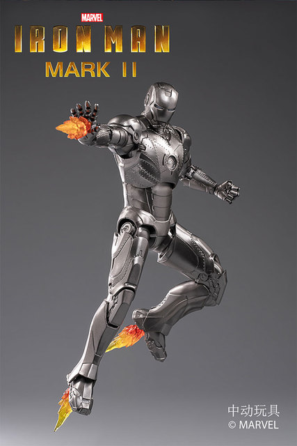 Figurka Iron Man Mark 2 Avengers Disney Marvel, 18cm, pudełko, Tony Stark, zabawka akcji legendy - Wianko - 30