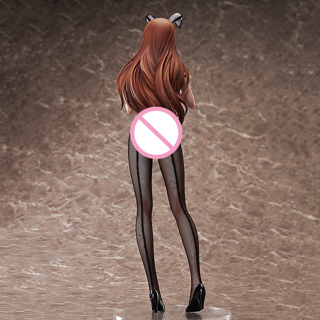 24-41cm Figurka akcji Steins;Gate Makise Kurisu Bunny Ver. 1/4 skala, malowane rysunek lalki, dziewczyna Sexy, model anime - Wianko - 5