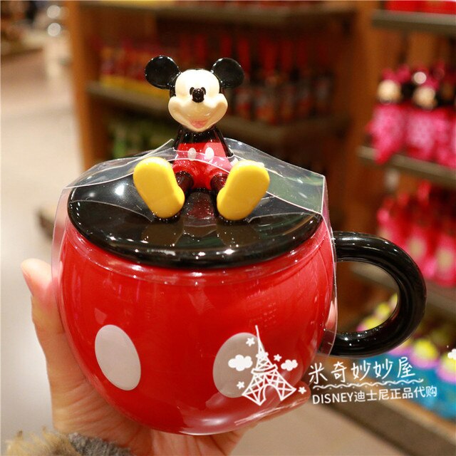 Kubki ceramiczne Disney Mickey Minnie Donald Daisy dla par, boże narodzenie - Wianko - 26