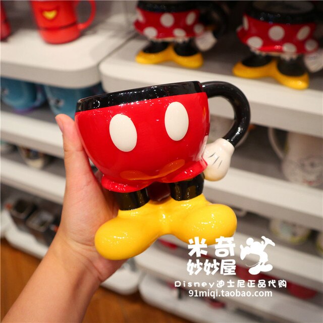 Kubki ceramiczne Disney Mickey Minnie Donald Daisy dla par, boże narodzenie - Wianko - 20