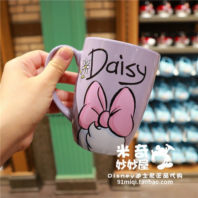 Kubki ceramiczne Disney Mickey Minnie Donald Daisy dla par, boże narodzenie - Wianko - 56