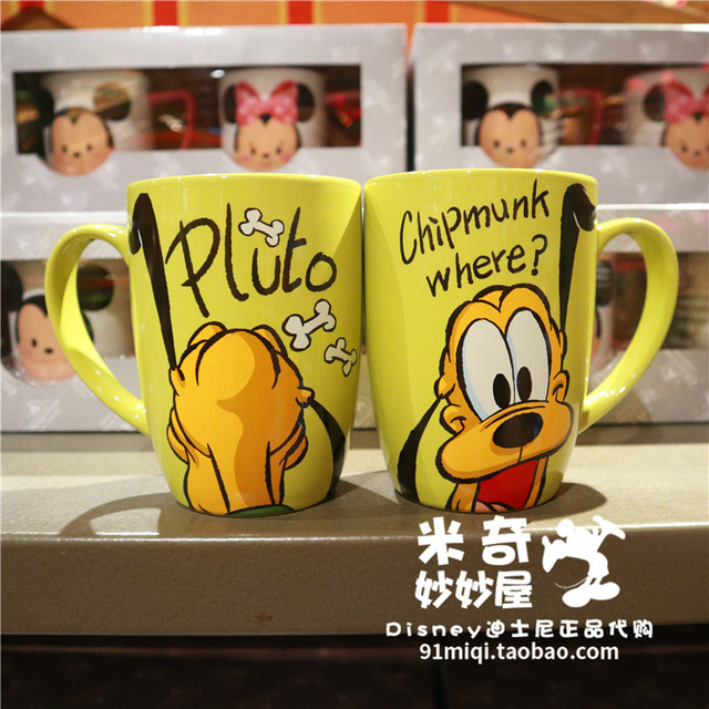 Kubki ceramiczne Disney Mickey Minnie Donald Daisy dla par, boże narodzenie - Wianko - 58