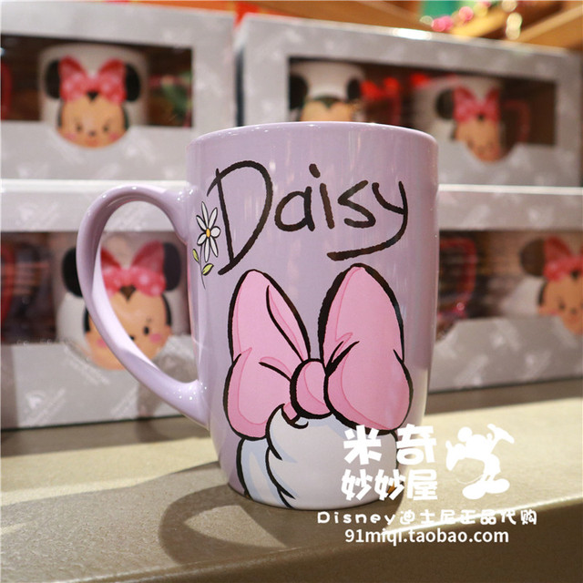 Kubki ceramiczne Disney Mickey Minnie Donald Daisy dla par, boże narodzenie - Wianko - 53