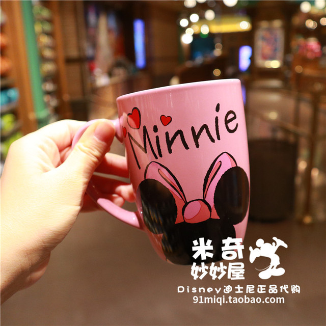 Kubki ceramiczne Disney Mickey Minnie Donald Daisy dla par, boże narodzenie - Wianko - 43