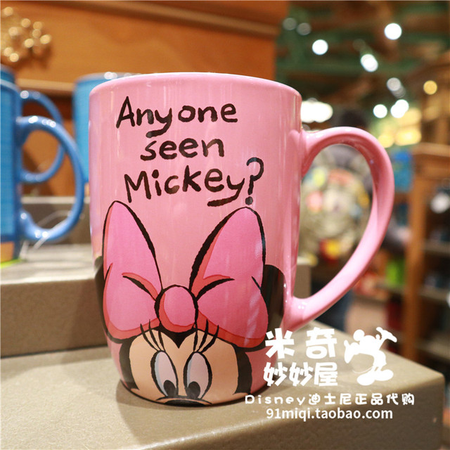 Kubki ceramiczne Disney Mickey Minnie Donald Daisy dla par, boże narodzenie - Wianko - 39
