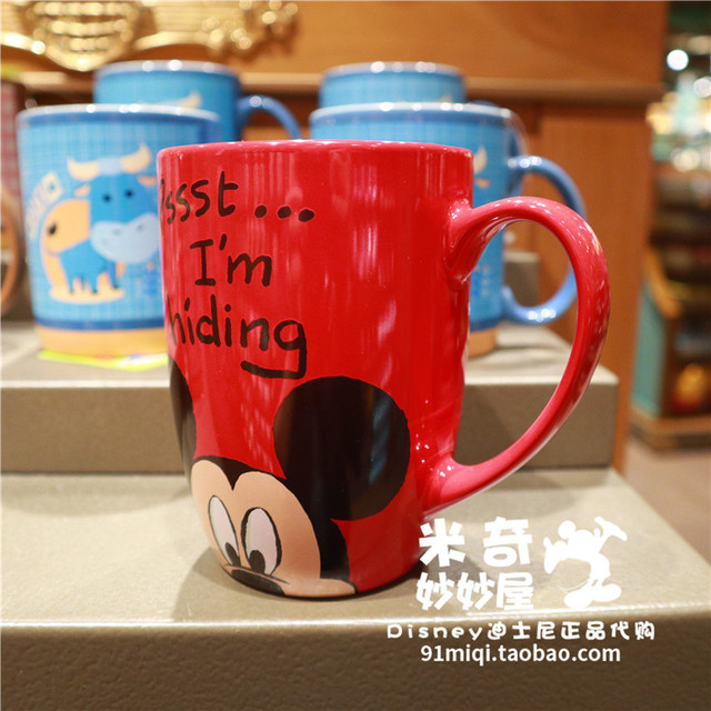 Kubki ceramiczne Disney Mickey Minnie Donald Daisy dla par, boże narodzenie - Wianko - 33