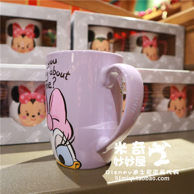 Kubki ceramiczne Disney Mickey Minnie Donald Daisy dla par, boże narodzenie - Wianko - 54