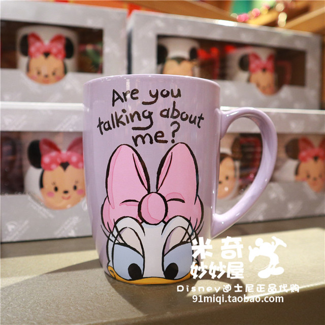Kubki ceramiczne Disney Mickey Minnie Donald Daisy dla par, boże narodzenie - Wianko - 52