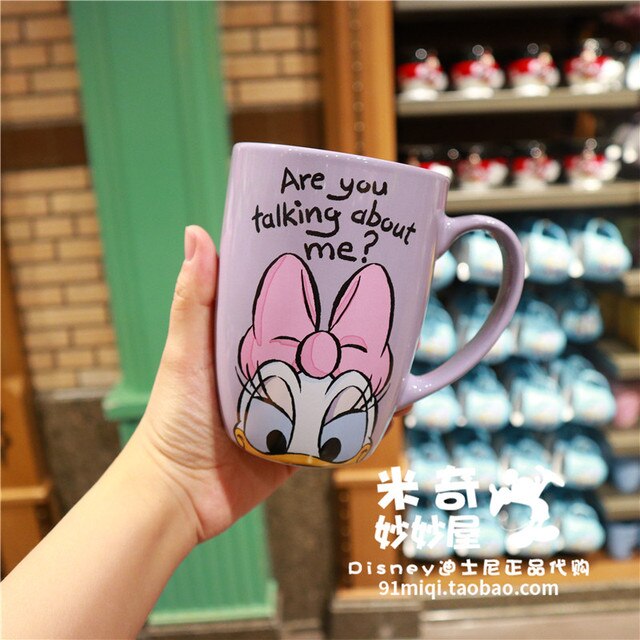 Kubki ceramiczne Disney Mickey Minnie Donald Daisy dla par, boże narodzenie - Wianko - 55