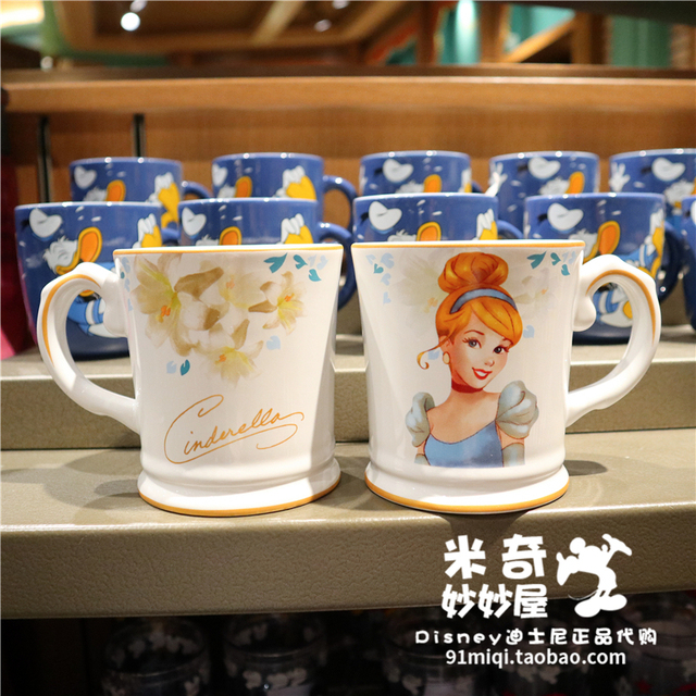 Kubki ceramiczne Disney Mickey Minnie Donald Daisy dla par, boże narodzenie - Wianko - 95