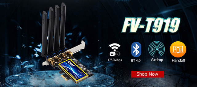 Karta sieciowa Fenvi WiFi 6e Intel AX210 PCIe - Bluetooth 5.2 - Dostęp do sieci bezprzewodowej - 2.4G/5G/6GHz - RGB - Wianko - 3