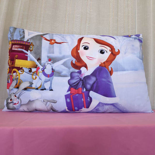 Poszewka na poduszkę Disney Princess dla dziewczynek, 1 sztuka, 3D wydruk, dekoracja sypialni - Wianko - 25