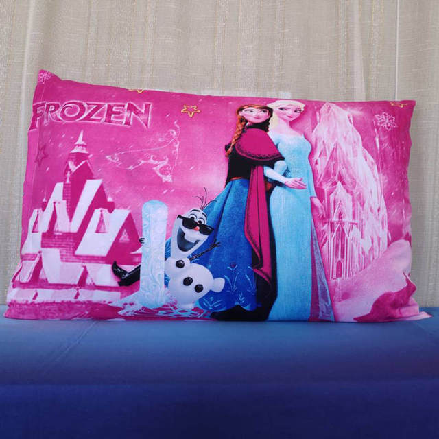 Poszewka na poduszkę Disney Princess dla dziewczynek, 1 sztuka, 3D wydruk, dekoracja sypialni - Wianko - 29