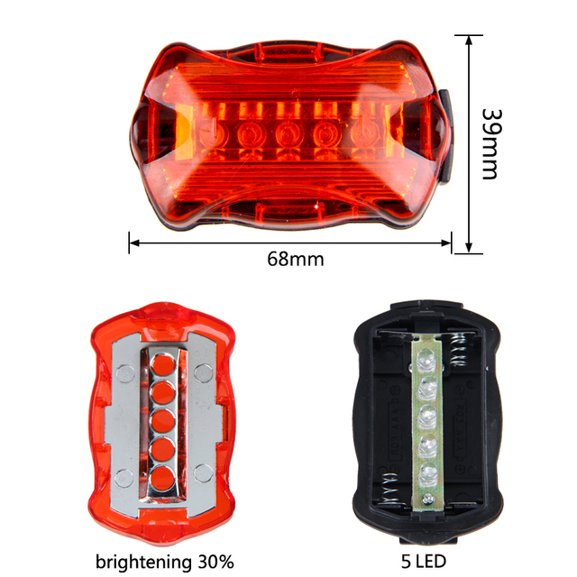 Oświetlenie rowerowe LED 4 tryby, 1500 Lm, z 3 koralikami do lampy z przodu, akcesoria do lamp rowerowych z baterią 6400mAh - Wianko - 16