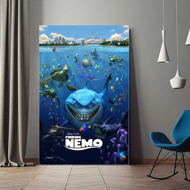 Obraz na płótnie Disney - Znalezienie Nemo - Malarstwo i kaligrafia (tylko to dopisujemy - reszta jest już gotowa) - Wianko - 8