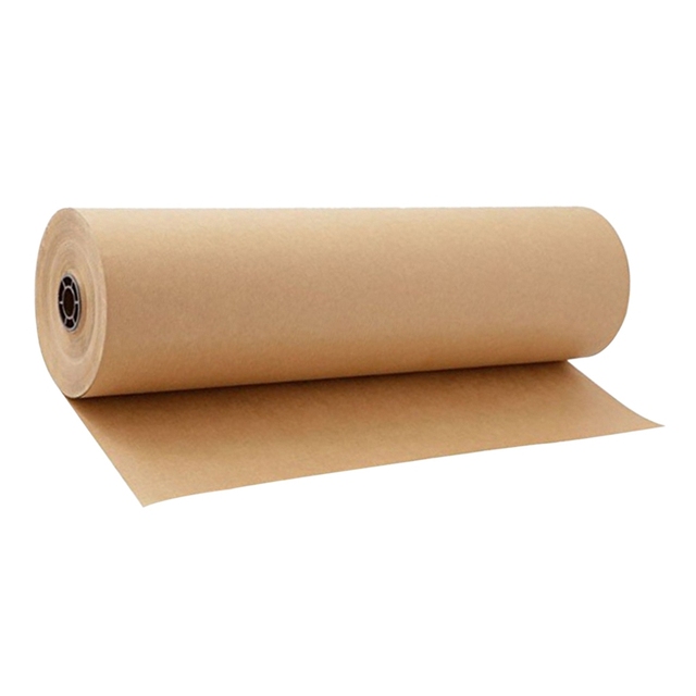 Brązowa rola papieru do pakowania Kraft, 30 metrów, 30 cm - idealna na ślub, prezent urodzinowy i rzemiosło - Wianko - 3