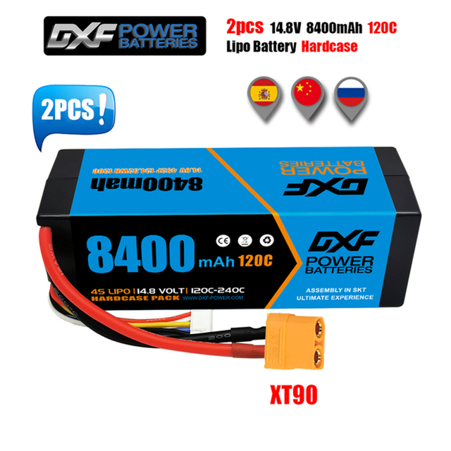 Bateria Lipo XT60 Arrma 5200-8400mAh 7.4V-14.8V RC samochody ciężarowe części zamienne - Wianko - 10