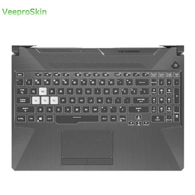Dla laptopa Asus TUF A 15/17 pokrywa klawiatury ze skóry - Wianko - 2