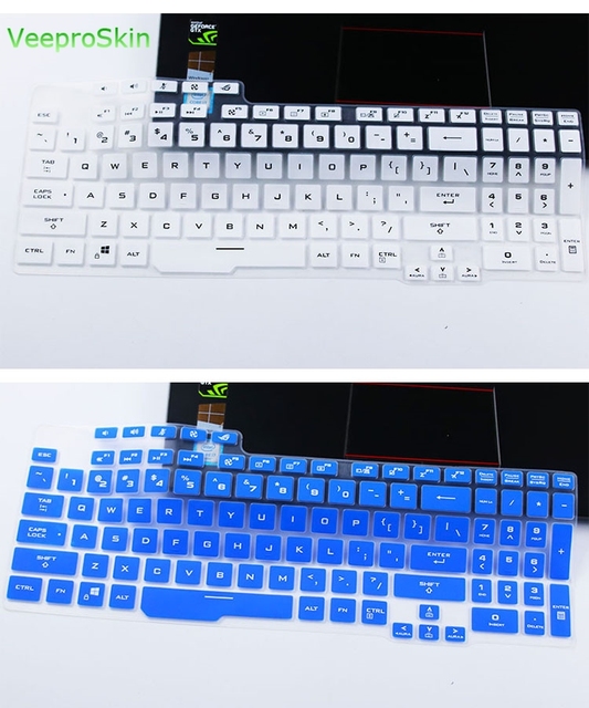 Dla laptopa Asus TUF A 15/17 pokrywa klawiatury ze skóry - Wianko - 12
