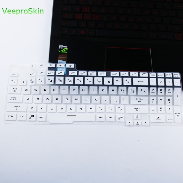 Dla laptopa Asus TUF A 15/17 pokrywa klawiatury ze skóry - Wianko - 3