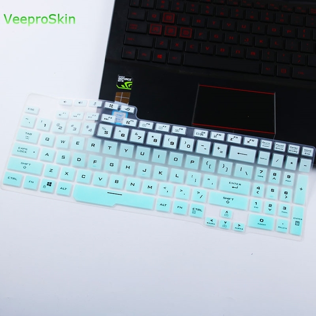 Dla laptopa Asus TUF A 15/17 pokrywa klawiatury ze skóry - Wianko - 7