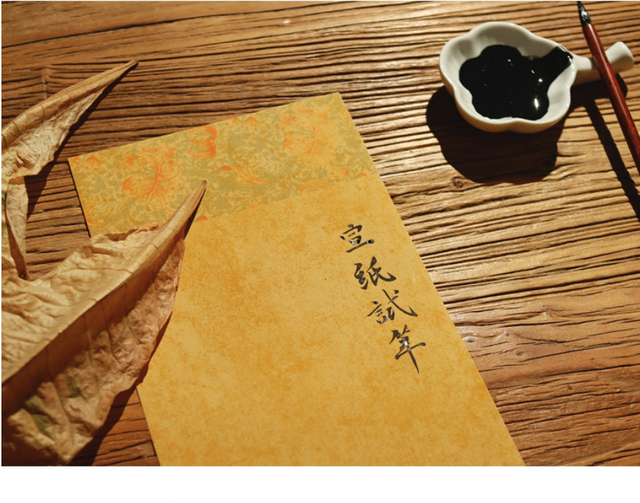 Kaligrafia papier firmowy 20 sztuk - tradycyjne chińskie malarstwo xieyi na papierze kwiat wosku i papierze ryżowym - sztuka retro - Wianko - 6
