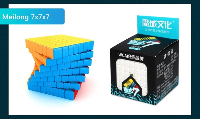 MoYu Meilong Magiczna Kostka 2x2-7x7: Prędkościowa, Profesjonalna Cube Puzzle Cubo Magico dla Dzieci - Wianko - 7