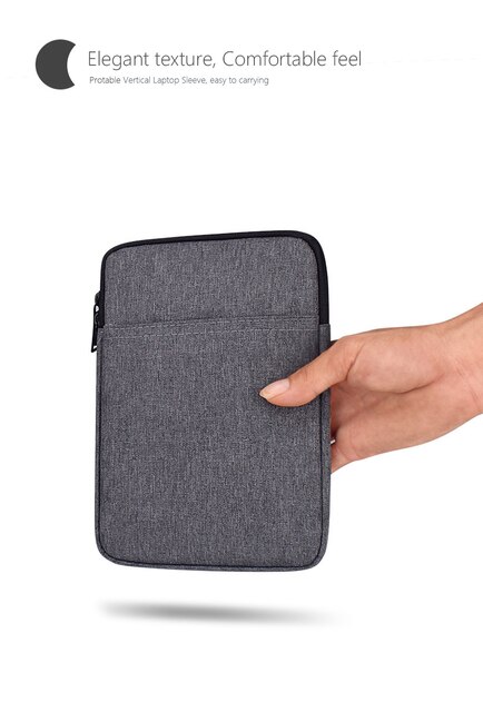 Uniwersalny pokrowiec na laptopa i tablet 11.6-15.4 Cal z zamkiem błyskawicznym - Apple iPad Pro 11 2020 etui - Wianko - 5