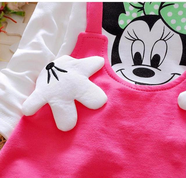 Dziewczęca sukienka Minnie Mouse Tutu dla dzieci – prawdziwa wiosna/jesień, okazja dla dziewczynki od 1 do 4 lat - Wianko - 14