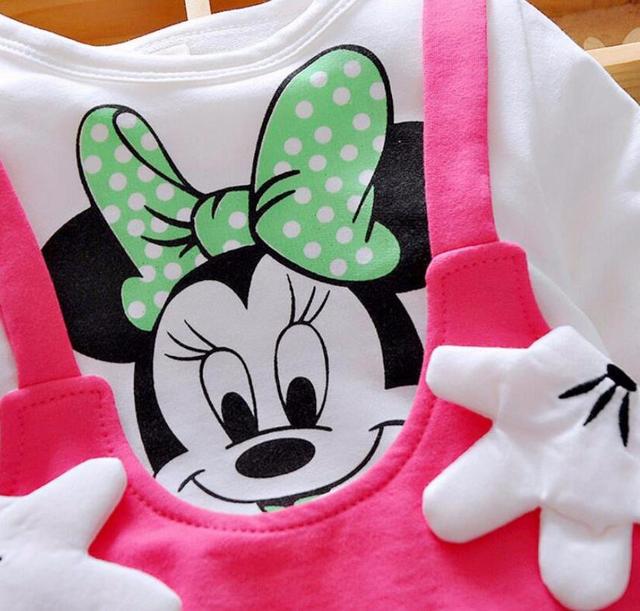 Dziewczęca sukienka Minnie Mouse Tutu dla dzieci – prawdziwa wiosna/jesień, okazja dla dziewczynki od 1 do 4 lat - Wianko - 12
