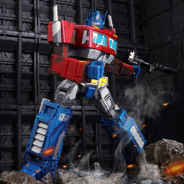 Figurka WEIJIANG MPP10 G1 - transformacja Optimus Prime, kolor kwadratowy, Anime, Oversize - Wianko - 8