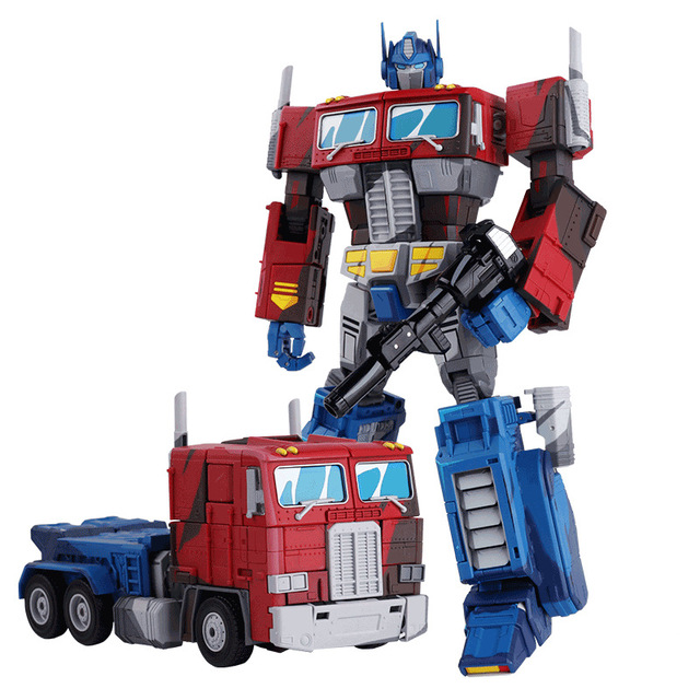 Figurka WEIJIANG MPP10 G1 - transformacja Optimus Prime, kolor kwadratowy, Anime, Oversize - Wianko - 3