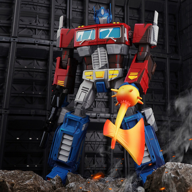 Figurka WEIJIANG MPP10 G1 - transformacja Optimus Prime, kolor kwadratowy, Anime, Oversize - Wianko - 6