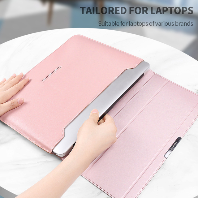 Torba na laptopa do Macbook Air 13, teczka męska na notebooka Huawei Xiaomi Dell, akcesoria, 11-16 cali - Wianko - 7