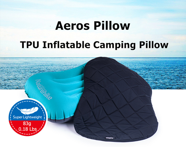 Ulepszona nadmuchiwana poduszka Naturehike Ultralight do campingowych wycieczek i spania na zewnątrz, ściśliwa, podróżna - Wianko - 1