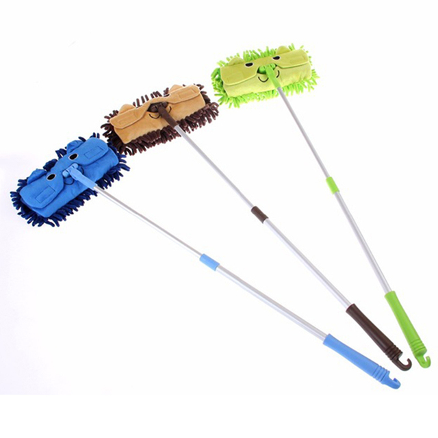 Dziecięcy mop miotła do sprzątania z mini narzędziami - zabawka do udawania, rozwijająca umiejętności - Wianko - 6