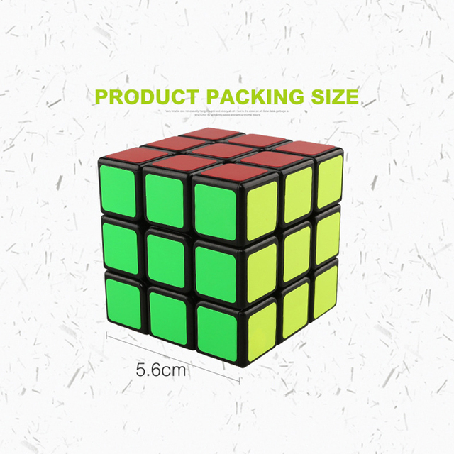Wysokiej jakości magiczna kostka Cubo Magico 3x3x3 z naklejkami z włókna węglowego - Wianko - 5