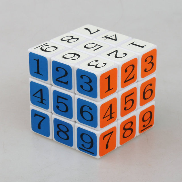 Wysokiej jakości magiczna kostka Cubo Magico 3x3x3 z naklejkami z włókna węglowego - Wianko - 8