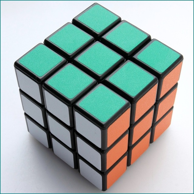 Wysokiej jakości magiczna kostka Cubo Magico 3x3x3 z naklejkami z włókna węglowego - Wianko - 10