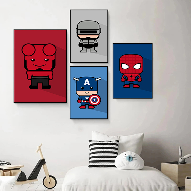 Obraz na płótnie Disney Marvel Avengers Iron Man - dekoracja ściany do salonu/Home Decor - Wianko - 6