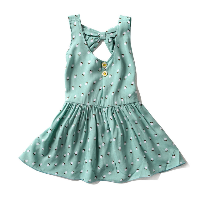 Lato w słodkich sukienkach dla dziewcząt w wieku 2-5 lat - małe kwiatowe księżniczki - Wianko - 17
