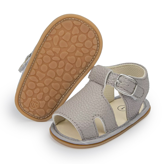 Sandały skórzane, płaskie, dla niemowląt, letnia kolekcja 2021 - Wianko - 26