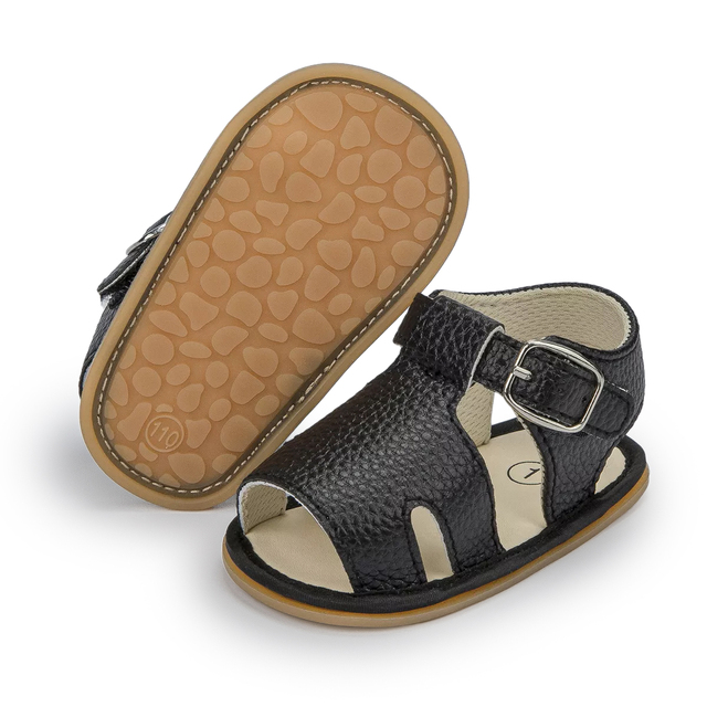 Sandały skórzane, płaskie, dla niemowląt, letnia kolekcja 2021 - Wianko - 24