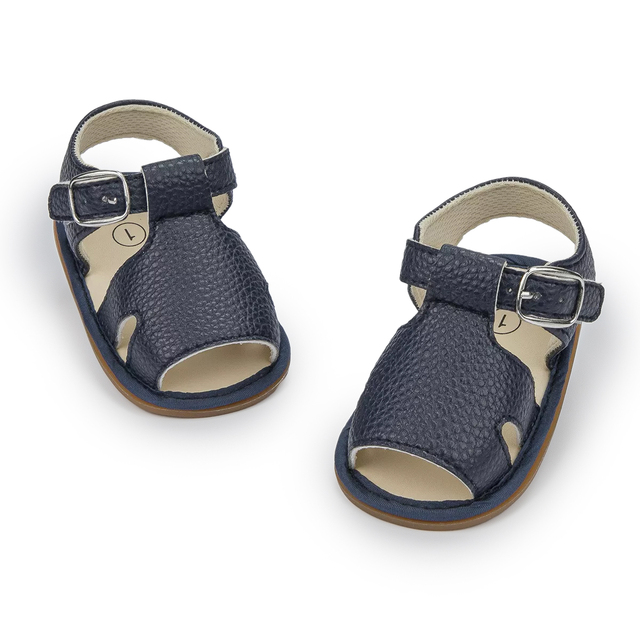 Sandały skórzane, płaskie, dla niemowląt, letnia kolekcja 2021 - Wianko - 27